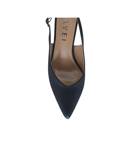 Ravel Blue Foston Slingback Court Shoes