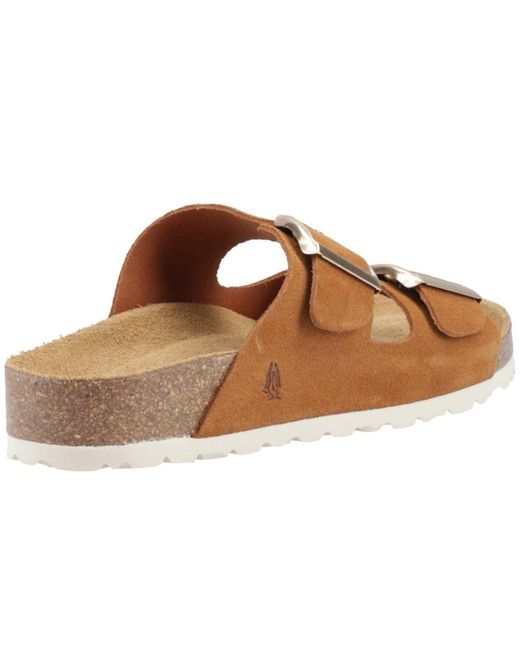 Hush Puppies Brown Brixley Mules