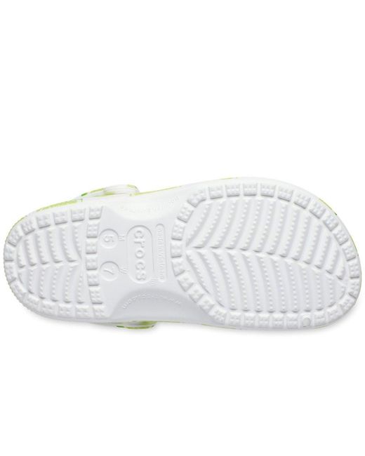 CROCSTM Green Classic Graphic Clogs