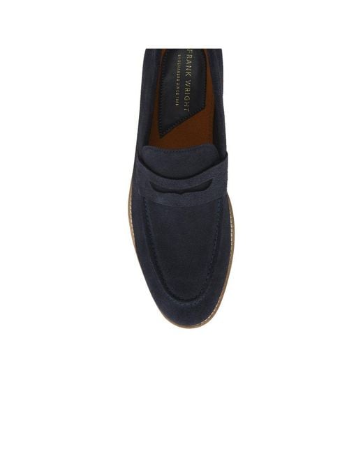 Frank Wright Blue Turnbull Loafers for men
