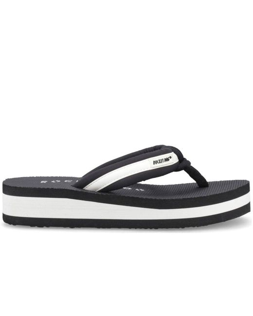 Rocket Dog Blue Monica Nylon Pu Sandals