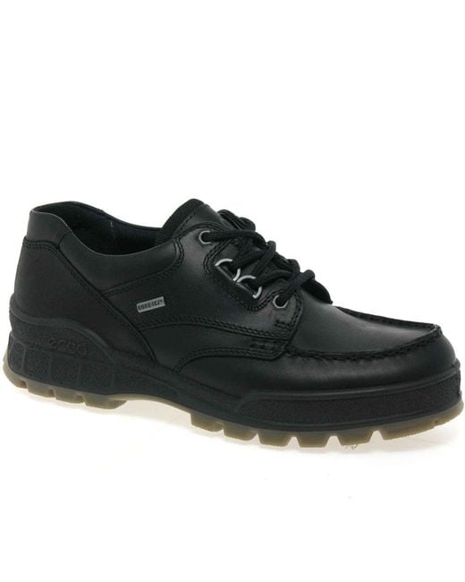 Ecco Black Track 25 Shoe Oxford for men