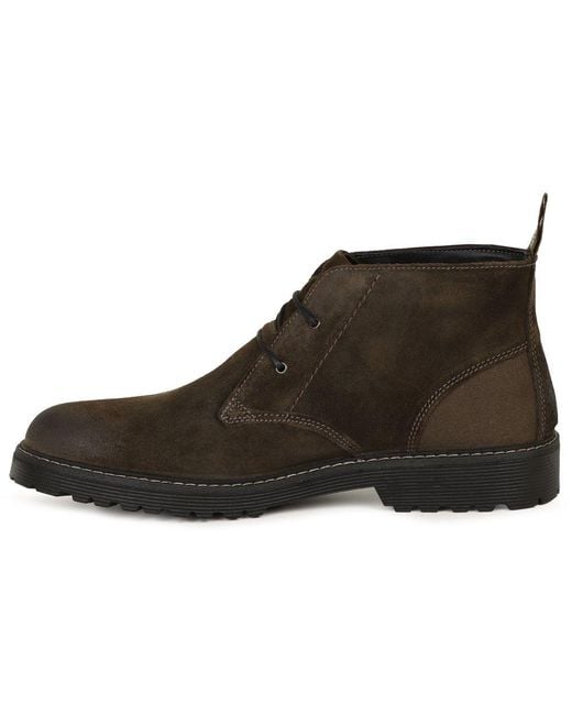 Barbour Brown Maxwell Chukka Boots for men