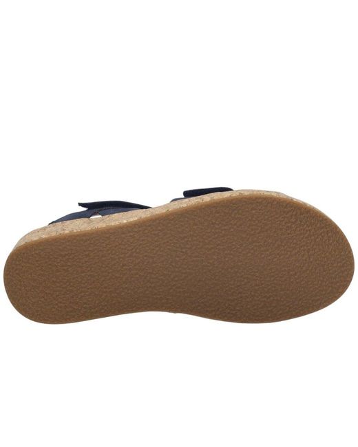 Josef Seibel Blue Evita 03 Wedge Sandals