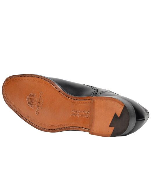 Cheaney Black Wilfred Formal Oxford Brogues for men