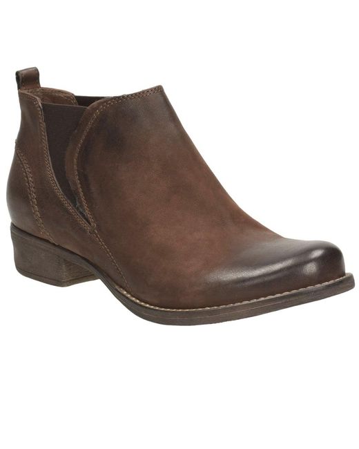 Tregua Maestro Soledad Clarks Colindale Oak Womens Casual Boots in Brown | Lyst Canada