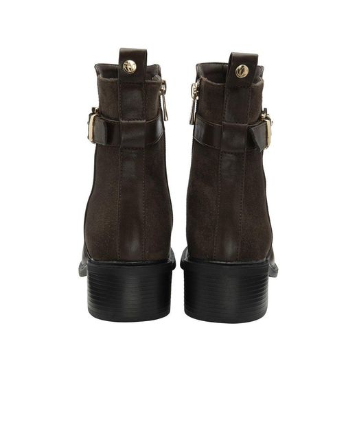 Lotus Black Alannah Ankle Boots