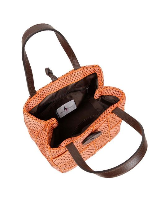 Alma Tonutti Orange Carlotta Grab Bag
