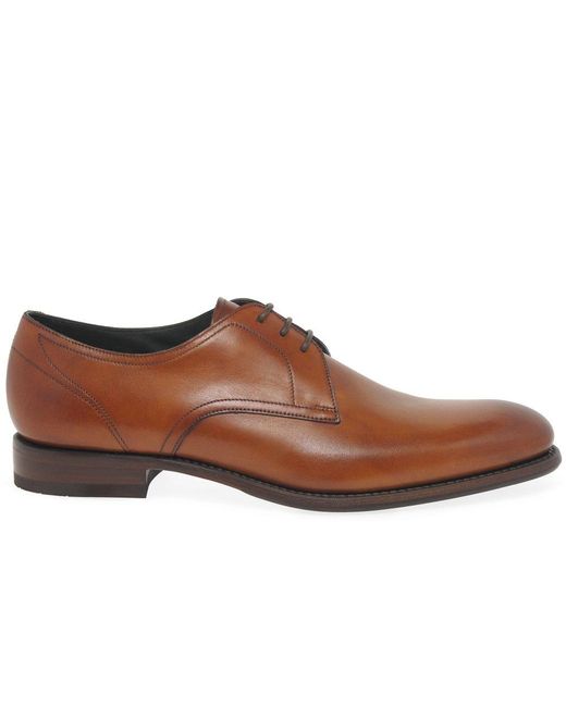 Loake Brown Atherton Formal Shoes for men