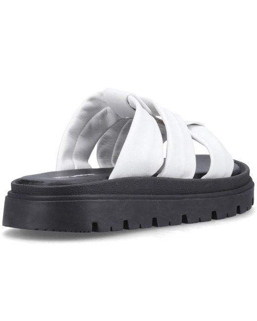 Hush Puppies Blue Loretta Mules
