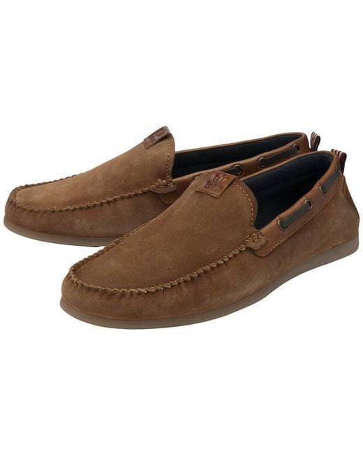 Lotus Brown Bolzano Driving Shoes for men