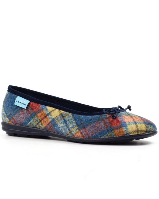 Lunar Blue Brie Slippers