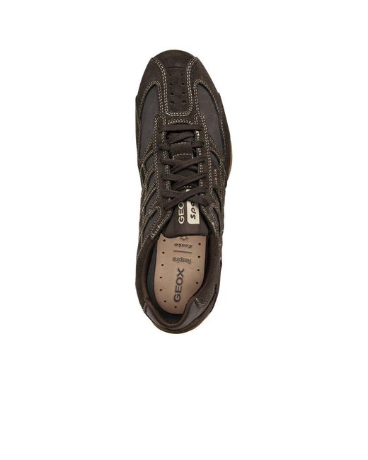 Geox Black U Snake Original Trainers for men