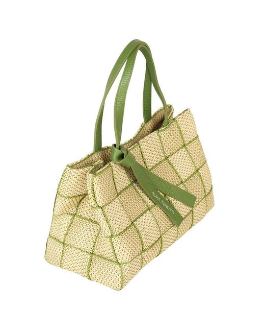 Alma Tonutti Green Sofia Grab Bag
