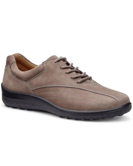 Hotter Brown Tone Ii Wide Fit Shoes