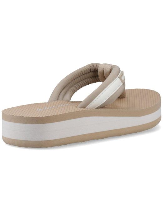Rocket Dog Brown Monica Nylon Pu Sandals