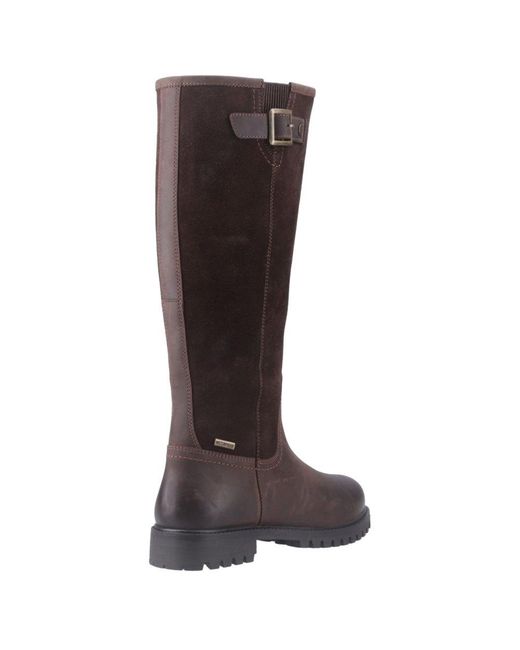 Hunter Brown Canna Knee High Boots
