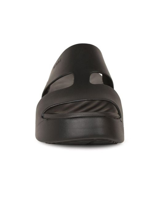 CROCSTM Black Getaway Platform H-Strap Sandals