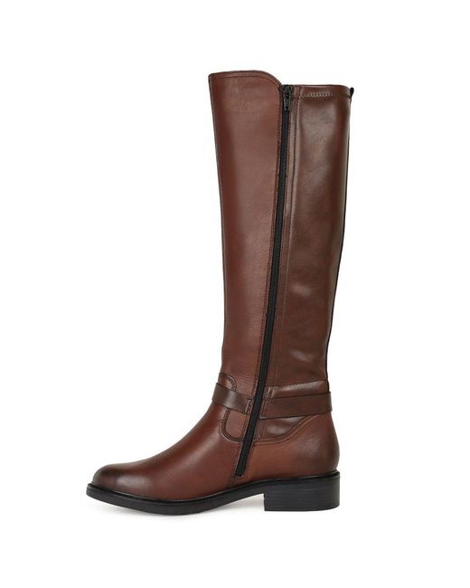 Remonte Brown Barby Knee High Boots