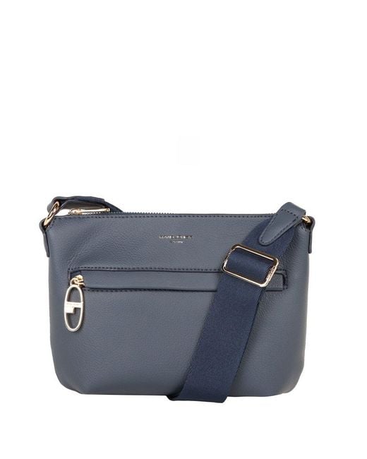 David Jones Black Normandy Messenger Bag