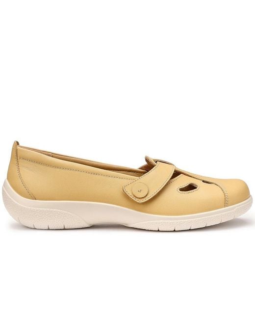 Hotter Natural Nirvana T-Bar Casual Shoes