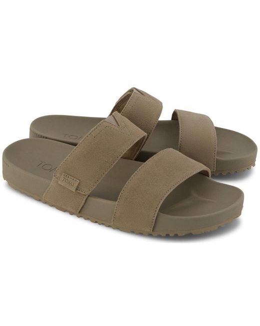 TOMS Brown Nico Sandals for men