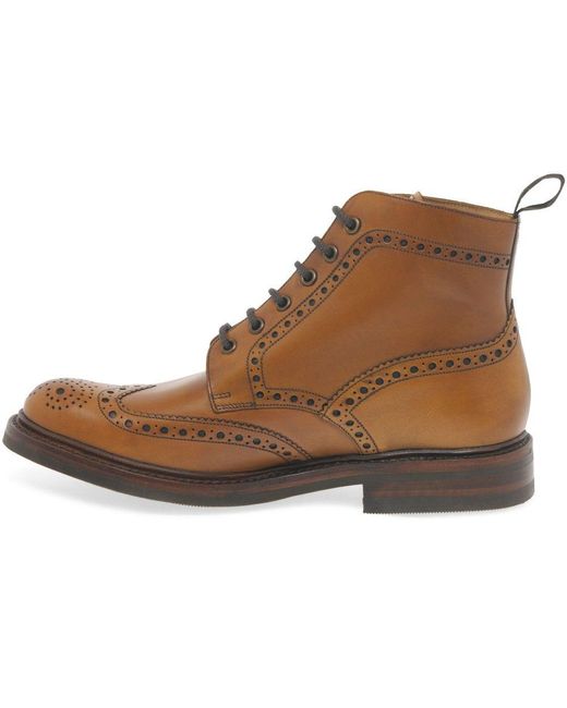 lace up brogue boots mens