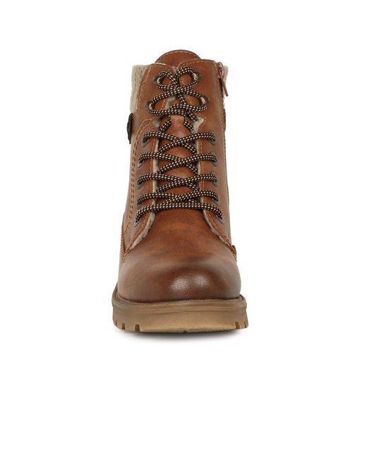 Rieker Brown Ampleforth Ankle Boots