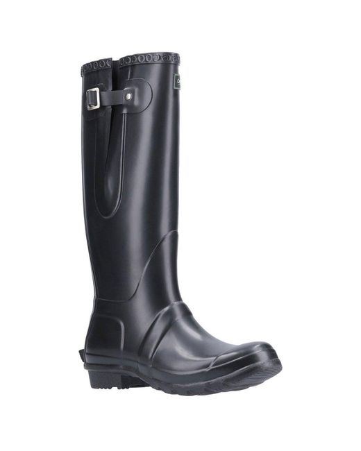 Cotswold Black Windsor Welly Wellingtons