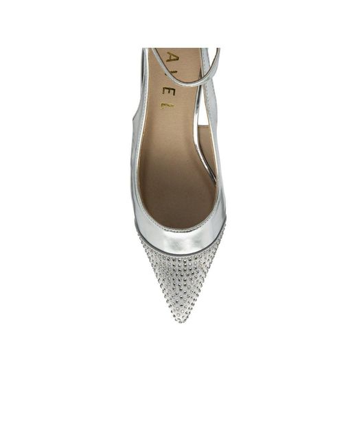 Ravel Metallic Catrine Slingback Court Shoes