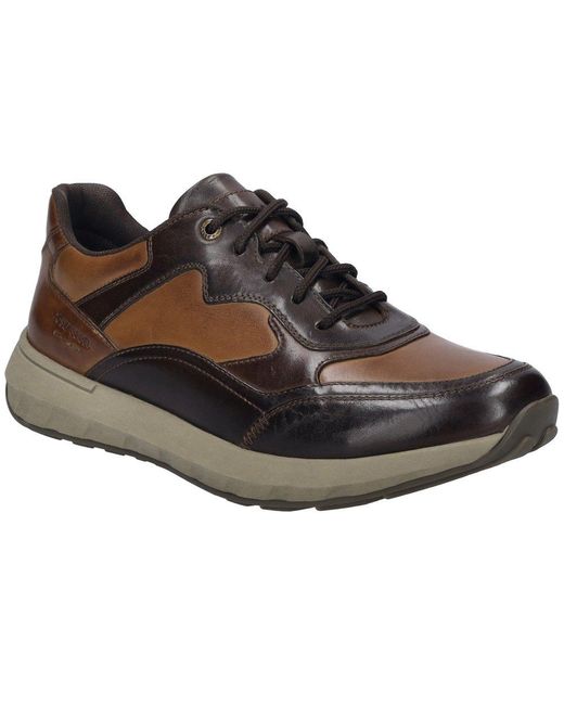 Josef Seibel Black Cameron 08 Trainers for men