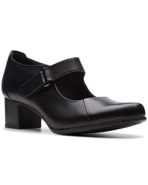 Damson Vibe Heeled Mary Jane Shoes in Black Canada
