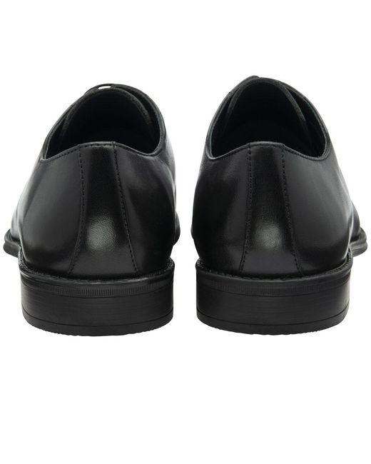 Lotus Black Ripon Derby Shoes for men