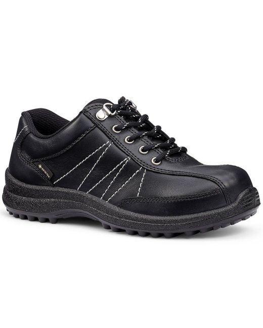 Hotter Black Mist Gtx Wide Fit Shoes