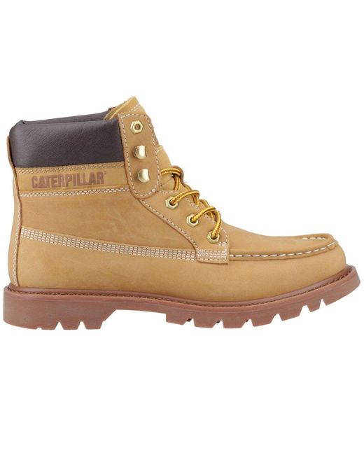 Caterpillar Brown Colorado Moc Toe Boots for men