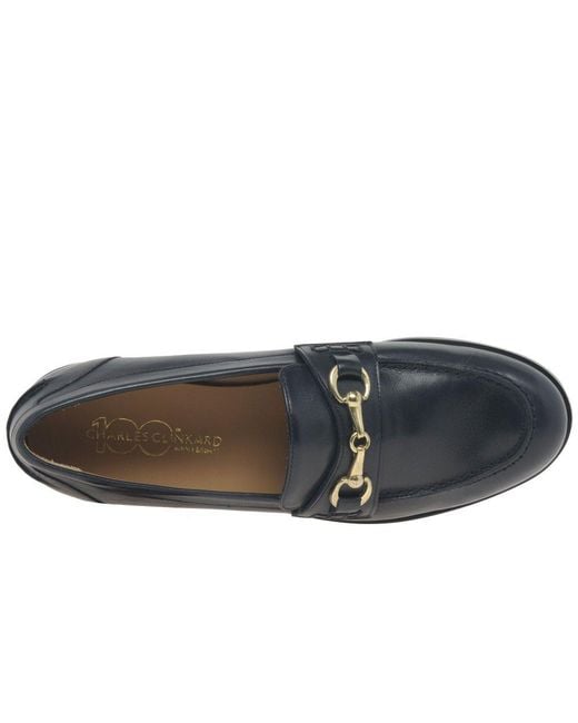 Charles Clinkard Blue Zoe Anniversary Loafers