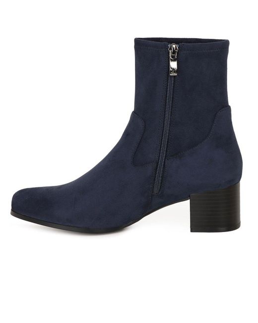 Caprice Blue Catrina Ankle Boots