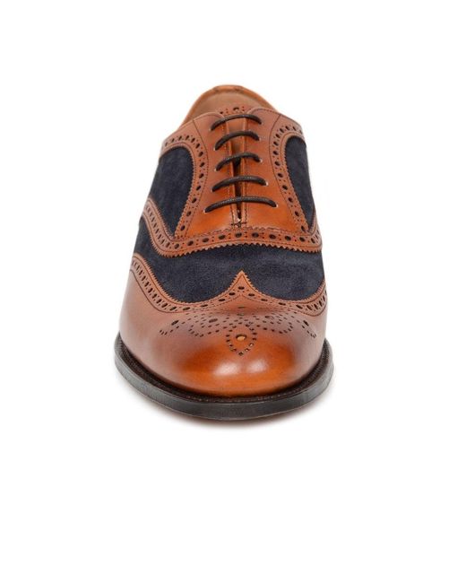 Cheaney Blue Edwin Formal Brogues for men