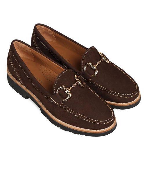 Charles Clinkard Brown Cayenne Moccasins