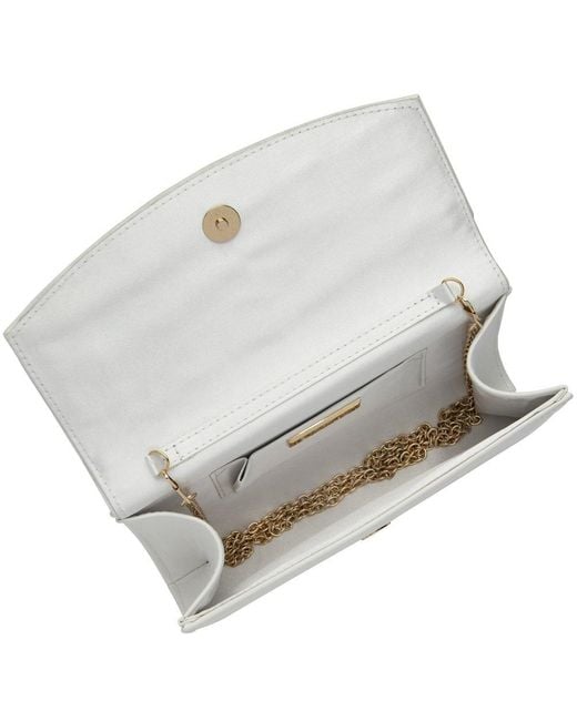 Lotus Metallic Trance Clutch Bag