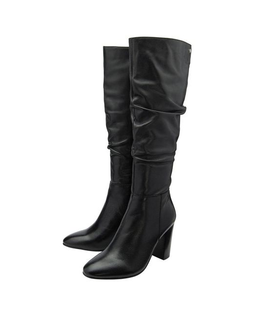 Ravel Black Marsco Knee High Boots