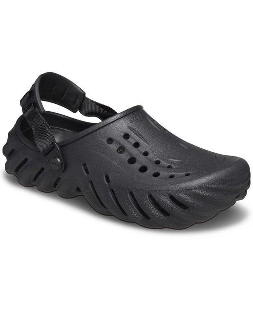 CROCSTM Black Echo Clogs for men