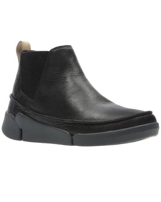 Clarks Black Tri Poppy Womens Ankle Boots