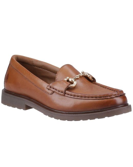 Hush Puppies Brown Verity Snaffle Loafers