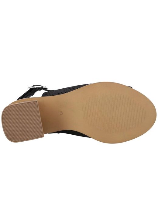 Hush Puppies Black Louise Heeled Sandals