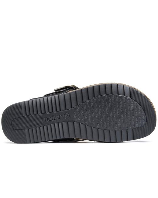 Hotter Blue Resort Toe Post Sandals