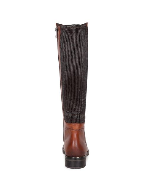 Caprice Brown Locket M Knee High Boots