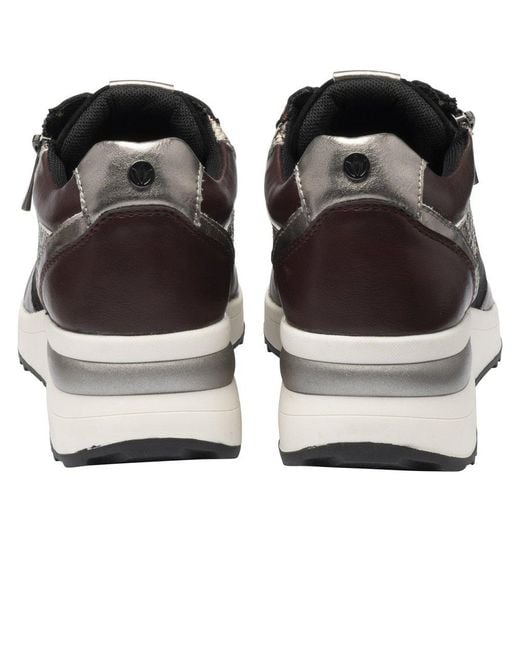 Lotus Black Moore Trainers