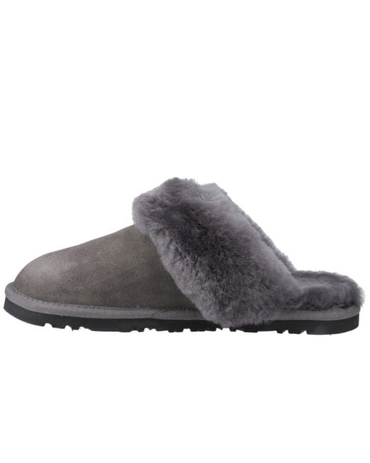 Hush Puppies Black Samantha Mule Slippers