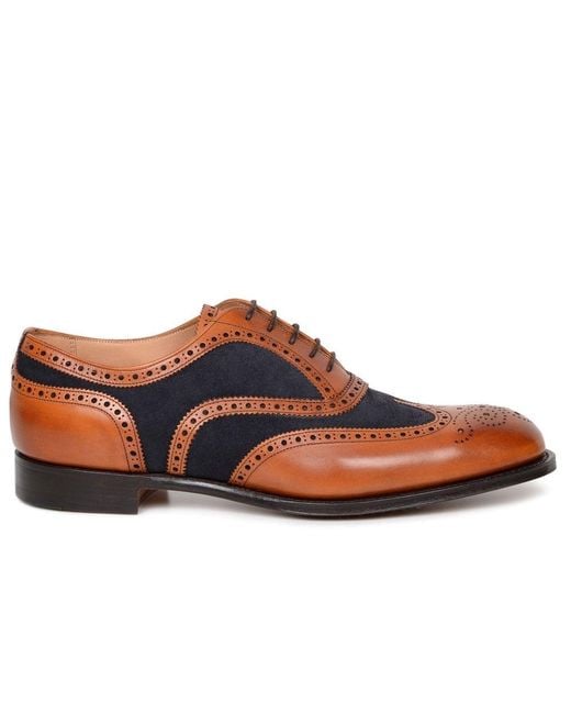 Cheaney Blue Edwin Formal Brogues for men
